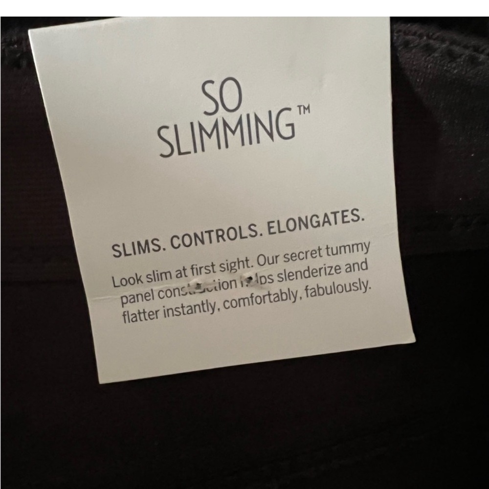 Chico’s so slimming Women's Brown Slim Fit Pants size 1.5 / medium/10 short - Picture 6 of 9